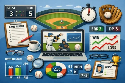 Как анализировать бейсбольный матч по статистике за 5 минут